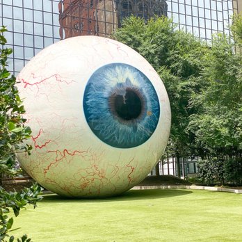 Giant Eyeball - Landmarks & Historical Buildings Near Me - Dallas, Texas Giant Eyeball - Landmarks & Historical Buildings Near Me - Dallas, Texas