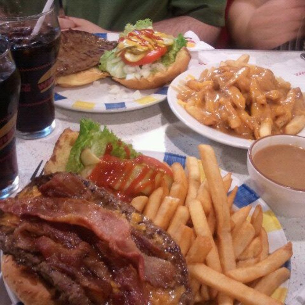 Wimpy's Diner - Two famous hamburger combos, one with poutine! - Diners Near Me - Scarborough, Ontario