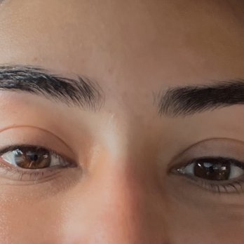 Brow Experts Threading Salon - After the swelling went down! I love my brows now thanks to the brow experts - Threading Services Near Me - Carlsbad, California
