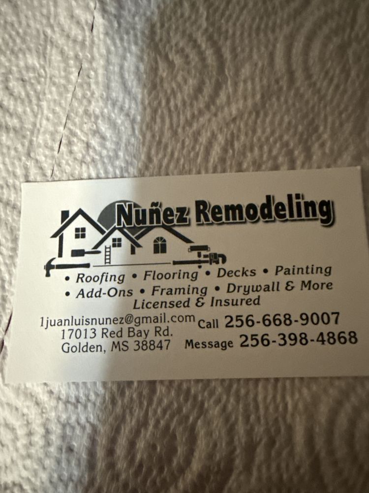 Slide of Nunez Remodeling