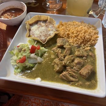 Vallarta Mexican Grill - Chili verde - Mexican Near Me - Bakersfield, California