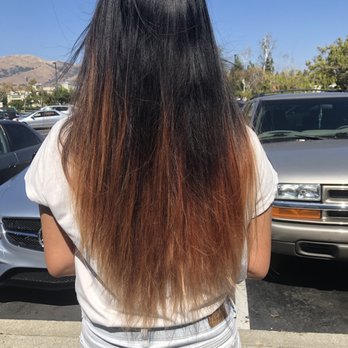 Simple Hair - before (SO brassy literally orange!!) - Hair Salons Near Me - Milpitas, California Simple Hair - before (SO brassy literally orange!!) - Hair Salons Near Me - Milpitas, California