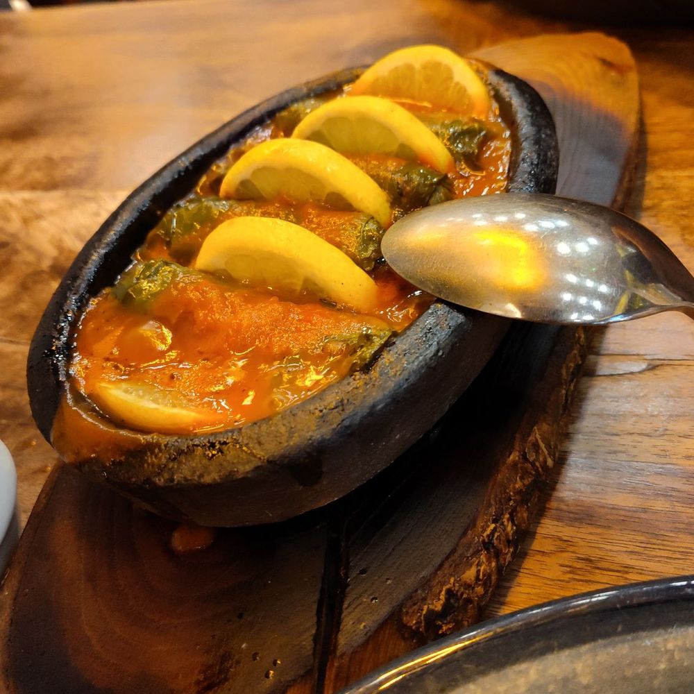 Old House Restaurant and Cafe - Grape leaves - Mediterranean Near Me - Istanbul, 34 Old House Restaurant and Cafe - Grape leaves - Mediterranean Near Me - Istanbul, 34