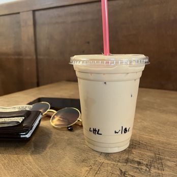 Fifth St. Coffee Roasting Co - lavender honey latte w/breve - Coffee & Tea Near Me - Gilroy, California Fifth St. Coffee Roasting Co - lavender honey latte w/breve - Coffee & Tea Near Me - Gilroy, California