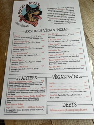 Menu photo 3 Boxcar Pizza Portland, OR Menu photo 3 Boxcar Pizza Portland, OR