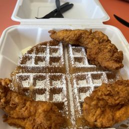 Chicken and waffles Chicken and waffles