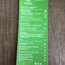Pozolería Vegetariana - Menú