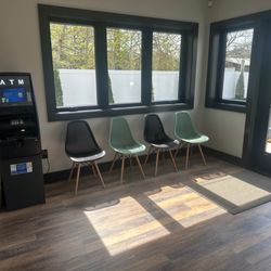Phix - Reception room showing our ATM