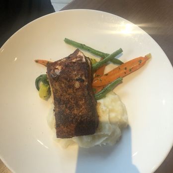 Brigantine - Blackened salmon with mashed potatoes and fresh vegetables - Seafood Near Me - Imperial Beach, California Brigantine - Blackened salmon with mashed potatoes and fresh vegetables - Seafood Near Me - Imperial Beach, California