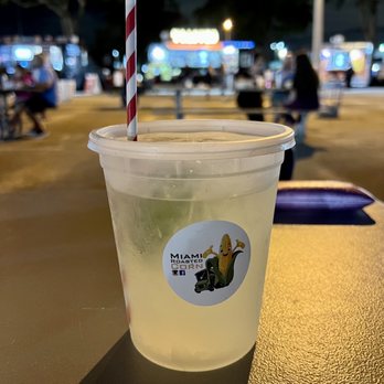 Miami Roasted Corn - Jumbo lemonade $8 32oz - Food Trucks Near Me