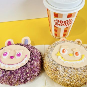 Moonbridge Doughnut Studio - Ube & Funnel Cake Crumble - Donuts Near Me - Long Beach, California Moonbridge Doughnut Studio - Ube & Funnel Cake Crumble - Donuts Near Me - Long Beach, California