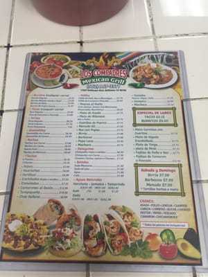 Menu photo 7 Los Compadres Mexican Grill Bellflower, CA Menu photo 7 Los Compadres Mexican Grill Bellflower, CA