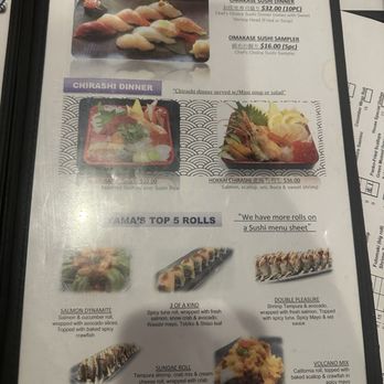 Yama Izakaya & Sushi - Menu - Japanese Near Me - Plano, Texas