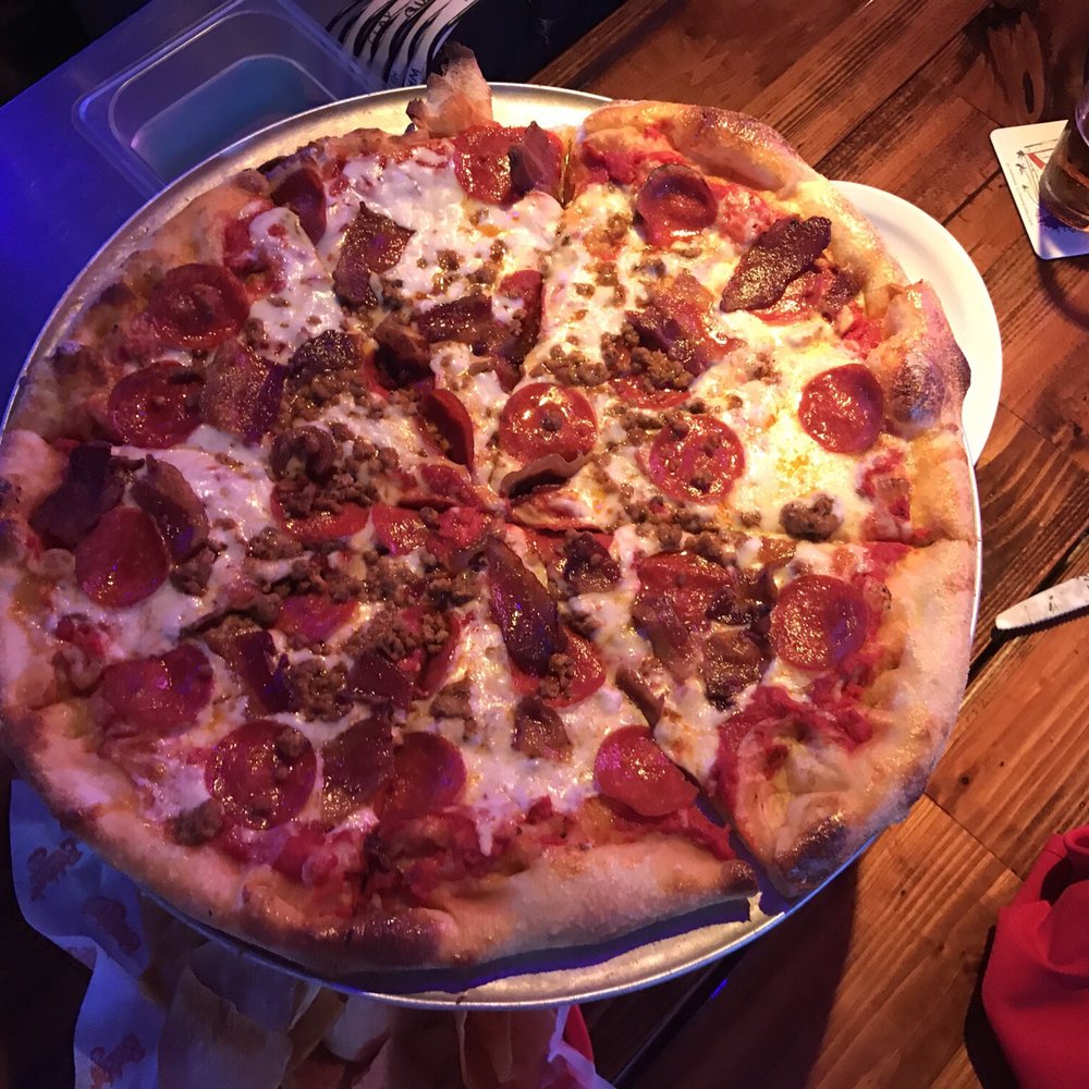 Bubba's 33 - Mighty meaty pizza - American Near Me - Fishers, Indiana Bubba's 33 - Mighty meaty pizza - American Near Me - Fishers, Indiana