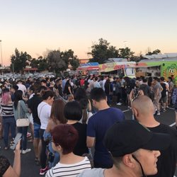 The Bay Area Night Market - Long lines...