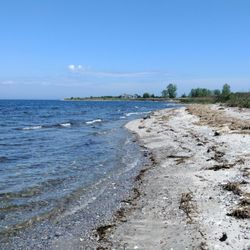 Short Beach - Portion of beach you can walk along to get on the Audoban stretch of land