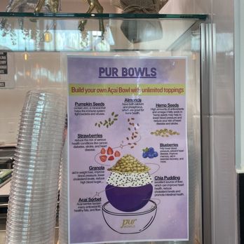 Pur Bowls - Pur bowl sign - Acai Bowls Near Me - Santa Ana, California Pur Bowls - Pur bowl sign - Acai Bowls Near Me - Santa Ana, California