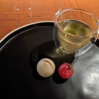 Madera - Tomato water - New American Near Me - Menlo Park, California