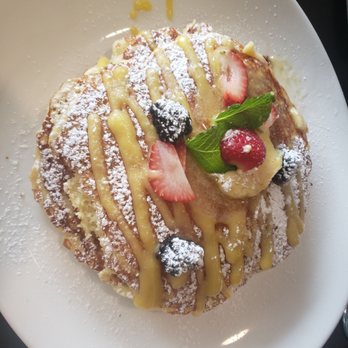 Hugo’s - Belgian pancakes with lemon sauce. - New American Near Me - Glenwood Springs, Colorado Hugo’s - Belgian pancakes with lemon sauce. - New American Near Me - Glenwood Springs, Colorado