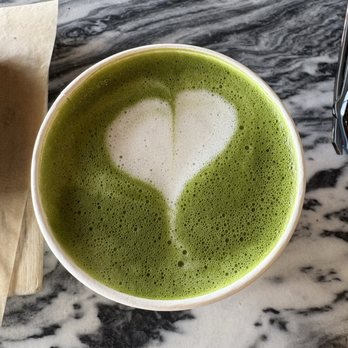 Lever Coffee - Matcha almond milk latte - Coffee & Tea Near Me - Alamo, California