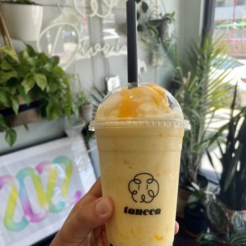 Tancca - Snowy mango boba tea. - Bubble Tea Near Me - San Francisco, California Tancca - Snowy mango boba tea. - Bubble Tea Near Me - San Francisco, California