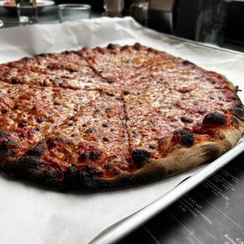 Sally’s Apizza - Cheese pizza - Pizza Near Me - Stamford, Connecticut Sally’s Apizza - Cheese pizza - Pizza Near Me - Stamford, Connecticut
