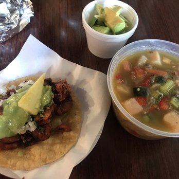 Taco Bar - Fish Ceviche with no fish, terrible calamari tacos, al pastor was the only edible thing I had here. - Mexican Near Me - San Marcos, California Taco Bar - Fish Ceviche with no fish, terrible calamari tacos, al pastor was the only edible thing I had here. - Mexican Near Me - San Marcos, California