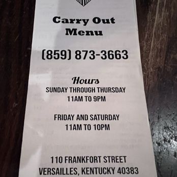 Ricardo's Grill and Pub - Menu - American Near Me - Versailles, Kentucky Ricardo's Grill and Pub - Menu - American Near Me - Versailles, Kentucky