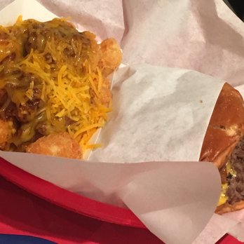 Hunky's - Bacon cheese with a side of loaded tots! - Burgers Near Me - Dallas, Texas Hunky's - Bacon cheese with a side of loaded tots! - Burgers Near Me - Dallas, Texas