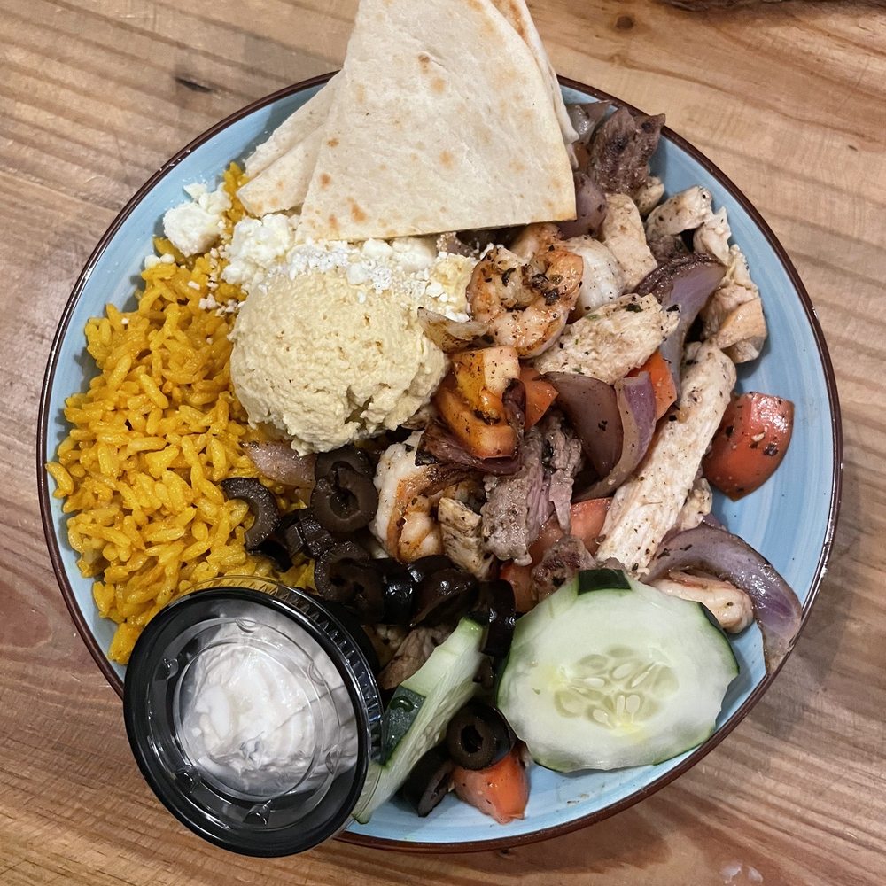 Around The Bowl - Mediterranean Bowl - Food Court Near Me - Elgin, Illinois