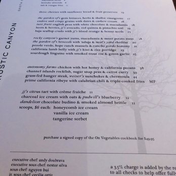 Rustic Canyon - Menu - Wine Bars Near Me - Santa Monica, California Rustic Canyon - Menu - Wine Bars Near Me - Santa Monica, California