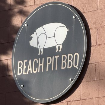 Beach Pit BBQ - Signage - Barbeque Near Me - Costa Mesa, California