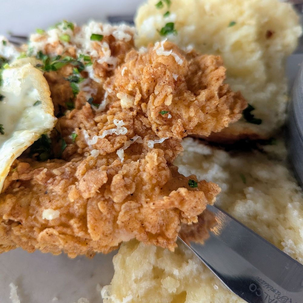 Culinary Dropout - Close up of the Fried Chicken - New American Near Me - Austin, Texas