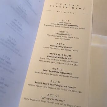 The Kitchen Restaurant - Menus for the evening! - New American Near Me - Sacramento, California The Kitchen Restaurant - Menus for the evening! - New American Near Me - Sacramento, California