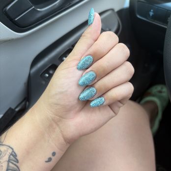 Nailsense - Newest set, blue sparkly gel acrylic - Nail Salons Near Me - Las Vegas, Nevada Nailsense - Newest set, blue sparkly gel acrylic - Nail Salons Near Me - Las Vegas, Nevada