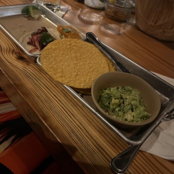 bartaco - Pork belly taco, Baja taco, small guac (I ate half already oops) - Tacos Near Me - Washington, DC, District of Columbia bartaco - Pork belly taco, Baja taco, small guac (I ate half already oops) - Tacos Near Me - Washington, DC, District of Columbia