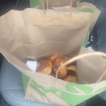 Panera Bread - More bagels and cream cheese in paper bag! - Sandwiches Near Me - Hanford, California