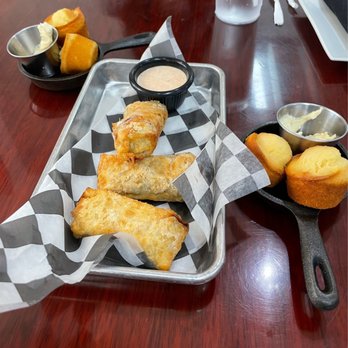 Southern Gourmet Kitchen - Smoked Turkey Collard Green Eggsrolls - Southern Near Me - Plano, Texas
