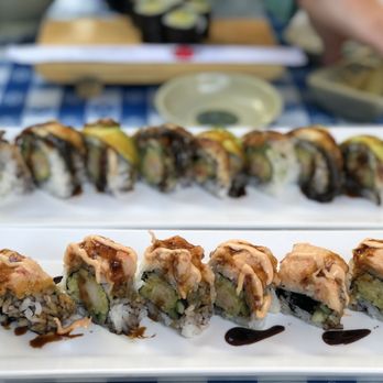 Flying Ninja - Can't recall what I ordered but it looks like the menu! Very good - Sushi Bars Near Me - San Francisco, California