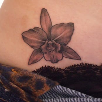 Industrial Tattoo - Orchid by Jake - Tattoo Near Me - Berkeley, California