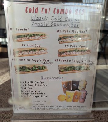 Menu photo 1 Mr. Baguette South El Monte, CA Menu photo 1 Mr. Baguette South El Monte, CA