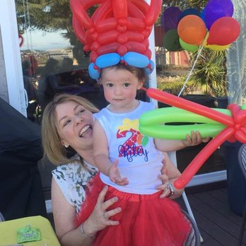 Balloon Twisting With Lien - The adorable hat and flower Lien had ready for my daughter when she arrived. - Party & Event Planning Near Me