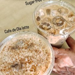 Elephant Hills Cafe and Bakery - These were iced lattes and delicious, try the popular flavors.