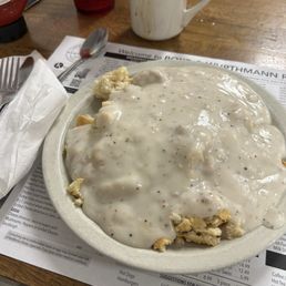 Biscuits and gravy