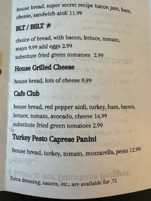 Menu photo 4 Bottom Line Bakery & Cafe - Aiken Aiken, SC
