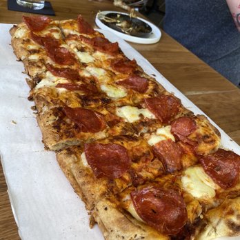 Yeppa & Co - Pizza with spicy salami - Cafes Near Me - Atlanta, Georgia