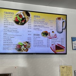 El Rinconcito del Sabor - Menu