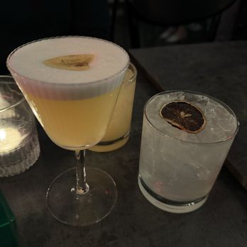 8282 - banana milk, yuja pear tequila perilla, aloe it's me - Korean Near Me - New York, New York