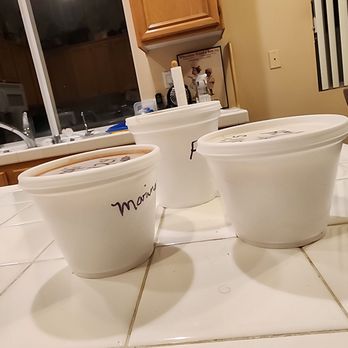 Fazoli’s - The tiny March 6 ones are in the front. The larger January cup is in the rear. The regular family size has a logo and red top. - Italian Near Me - Norco, California Fazoli’s - The tiny March 6 ones are in the front. The larger January cup is in the rear. The regular family size has a logo and red top. - Italian Near Me - Norco, California