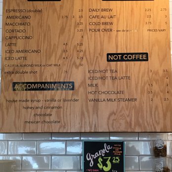 Heartwork Coffee Bar - Menu - Coffee & Tea Near Me - San Diego, California Heartwork Coffee Bar - Menu - Coffee & Tea Near Me - San Diego, California